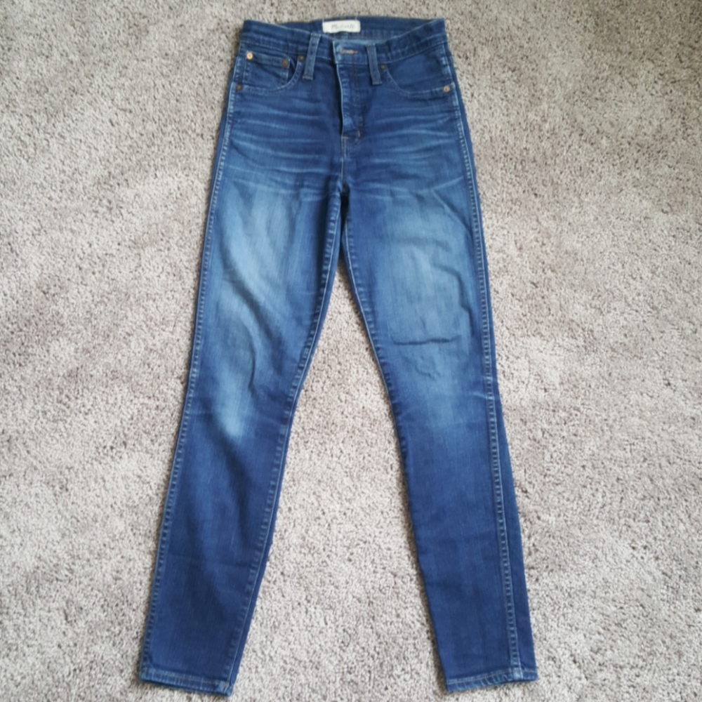 Madewell 10" high rise jeans